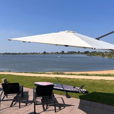 Luxe Chalet Direct Aan Het Water Met Strand Lith Екстер'єр фото